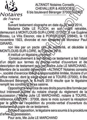 Contenu publication