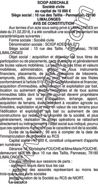 Contenu publication
