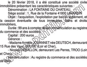 Contenu publication