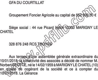 Contenu publication