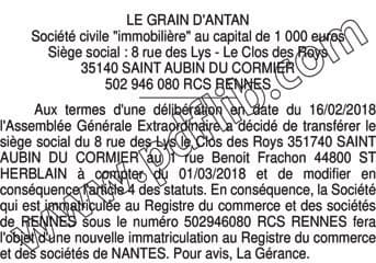 Contenu publication