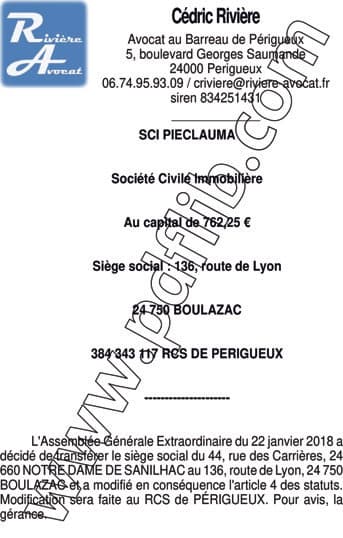 Contenu publication
