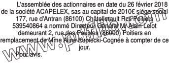 Contenu publication