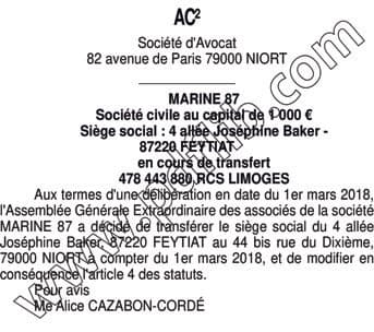 Contenu publication