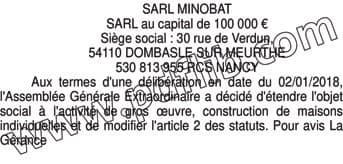 Contenu publication