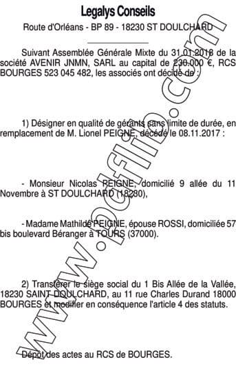 Contenu publication
