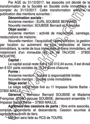 Contenu publication