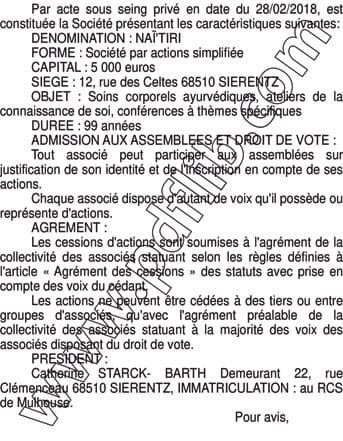 Contenu publication