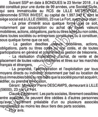 Contenu publication