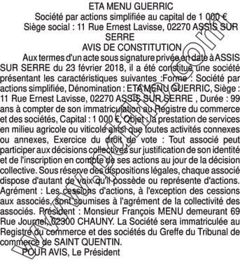 Contenu publication