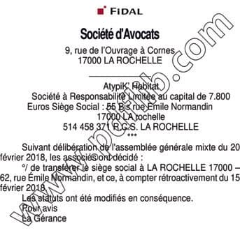 Contenu publication