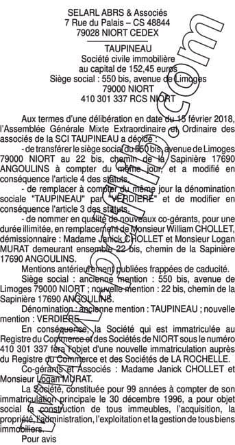 Contenu publication