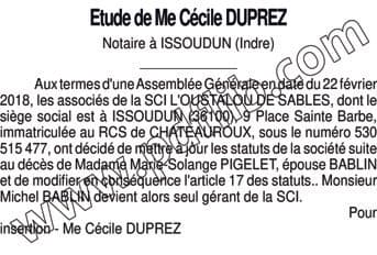 Contenu publication