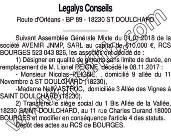 Contenu publication
