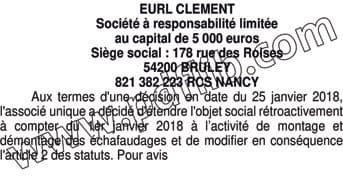 Contenu publication