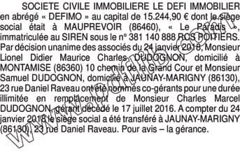 Contenu publication