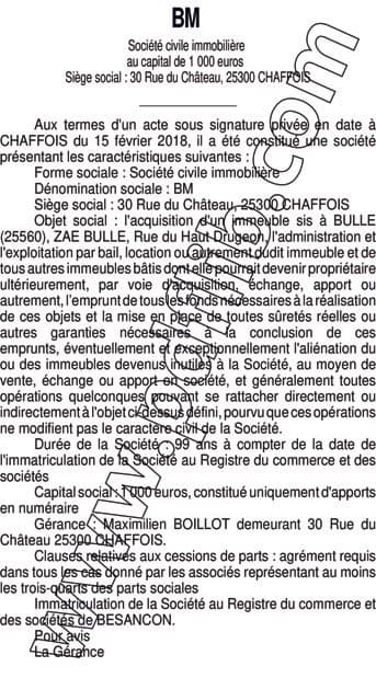 Contenu publication
