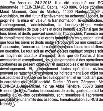 Contenu publication
