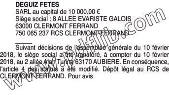 Contenu publication
