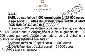 Contenu publication