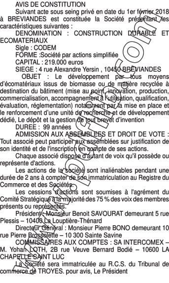 Contenu publication