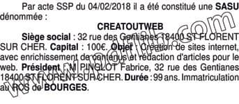 Contenu publication
