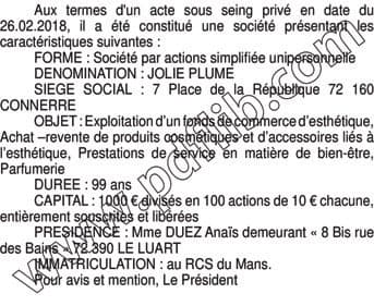 Contenu publication