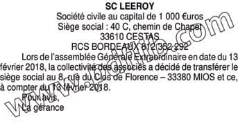 Contenu publication