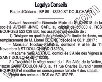 Contenu publication