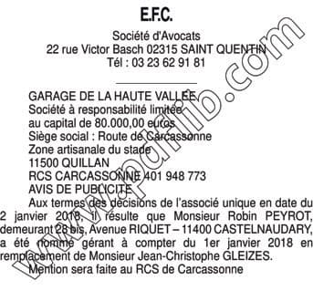 Contenu publication