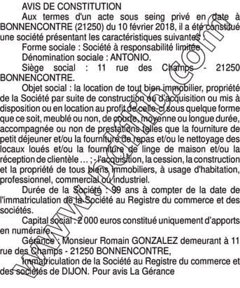 Contenu publication