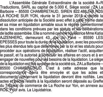 Contenu publication