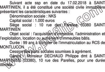Contenu publication