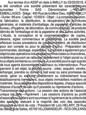 Contenu publication