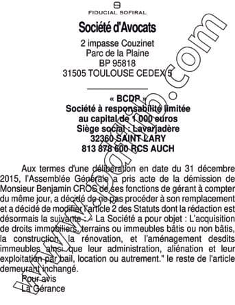 Contenu publication