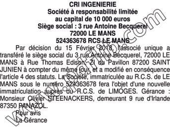 Contenu publication