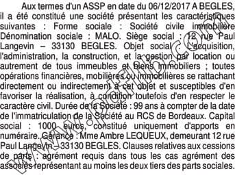 Contenu publication