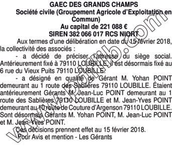 Contenu publication