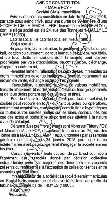 Contenu publication
