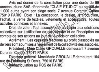 Contenu publication