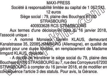 Contenu publication