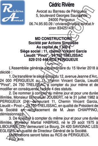 Contenu publication