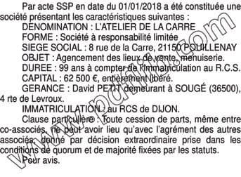 Contenu publication