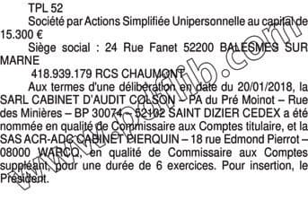 Contenu publication