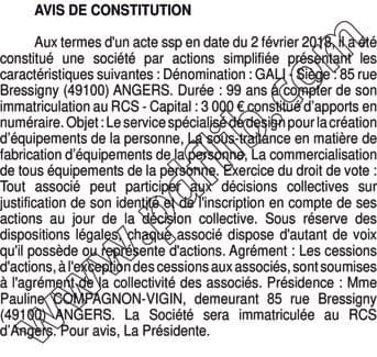 Contenu publication