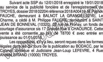 Contenu publication