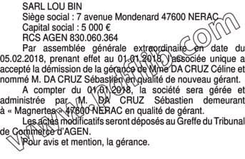 Contenu publication