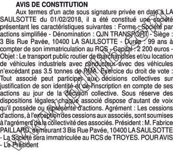 Contenu publication