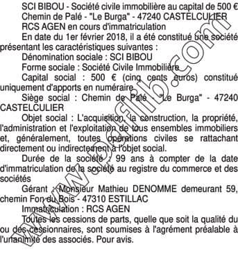 Contenu publication