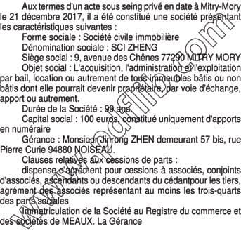 Contenu publication